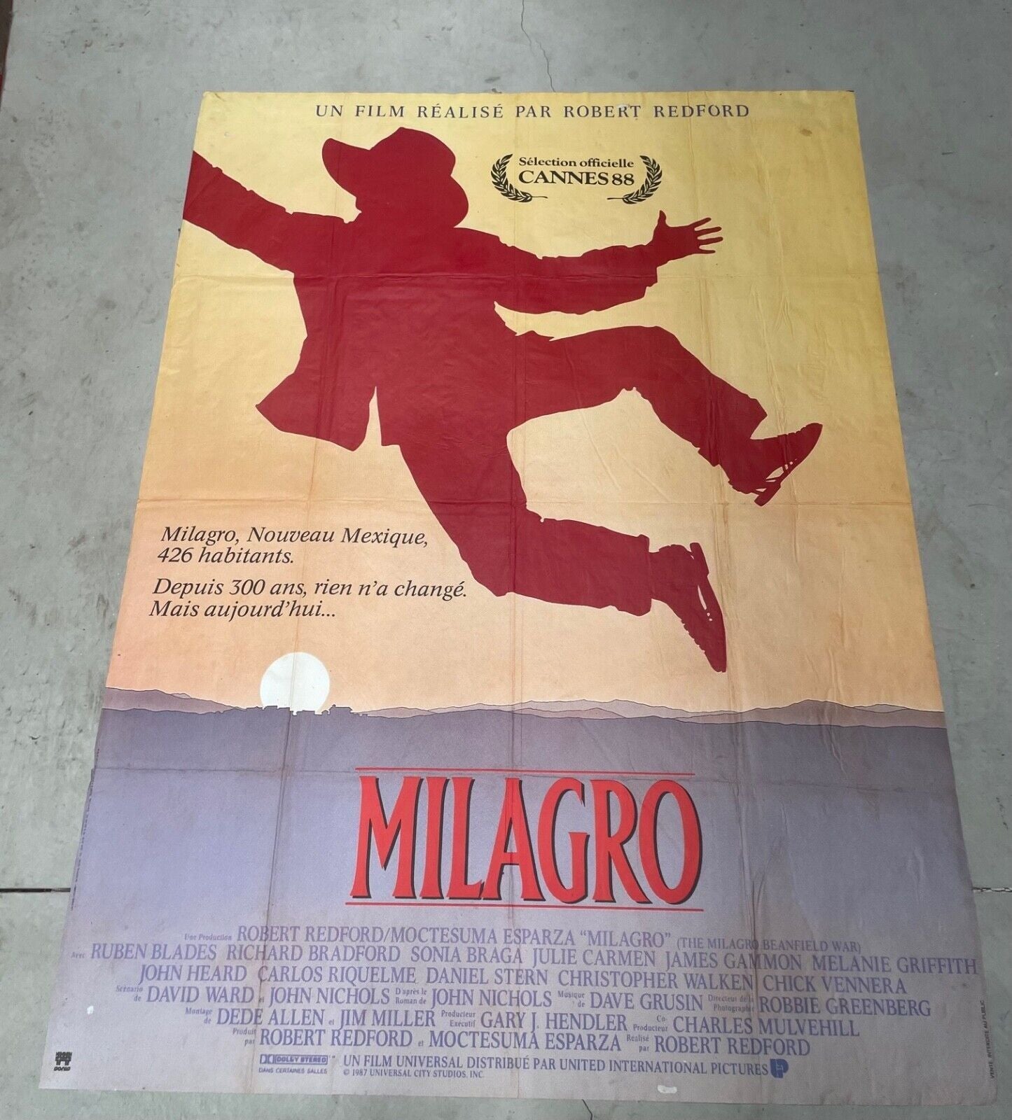 MILAGRO POSTER ORIGINAL 120x160 ROBERT REDFORD