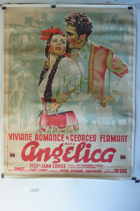 ANGÉLICA, VIVIANE ROMANCE, 120X160 CM, AFFICHE ENTOILÉE  VIVIANE ROMANCE