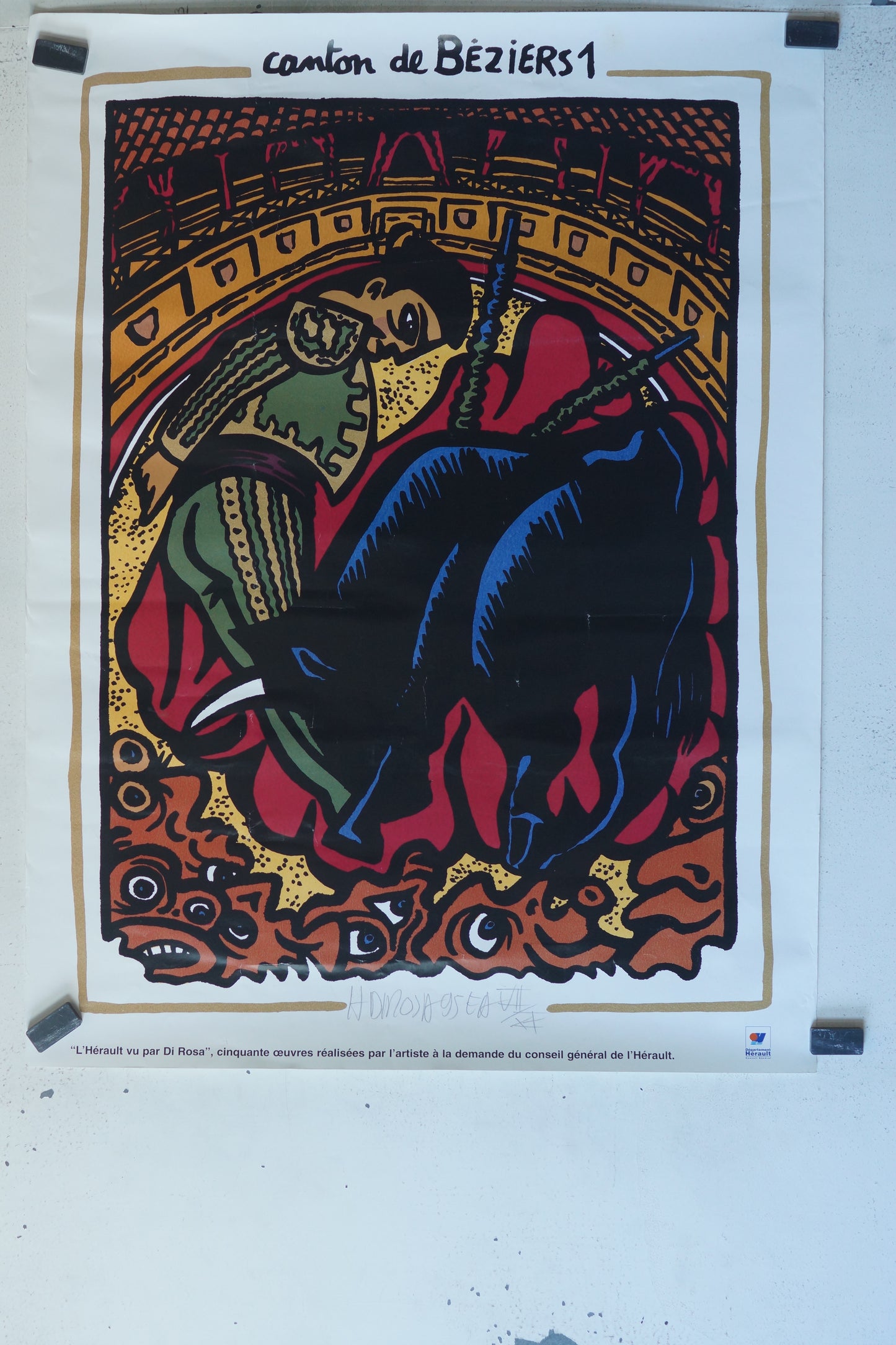 DI ROSA – AFFICHE DE BÉZIER