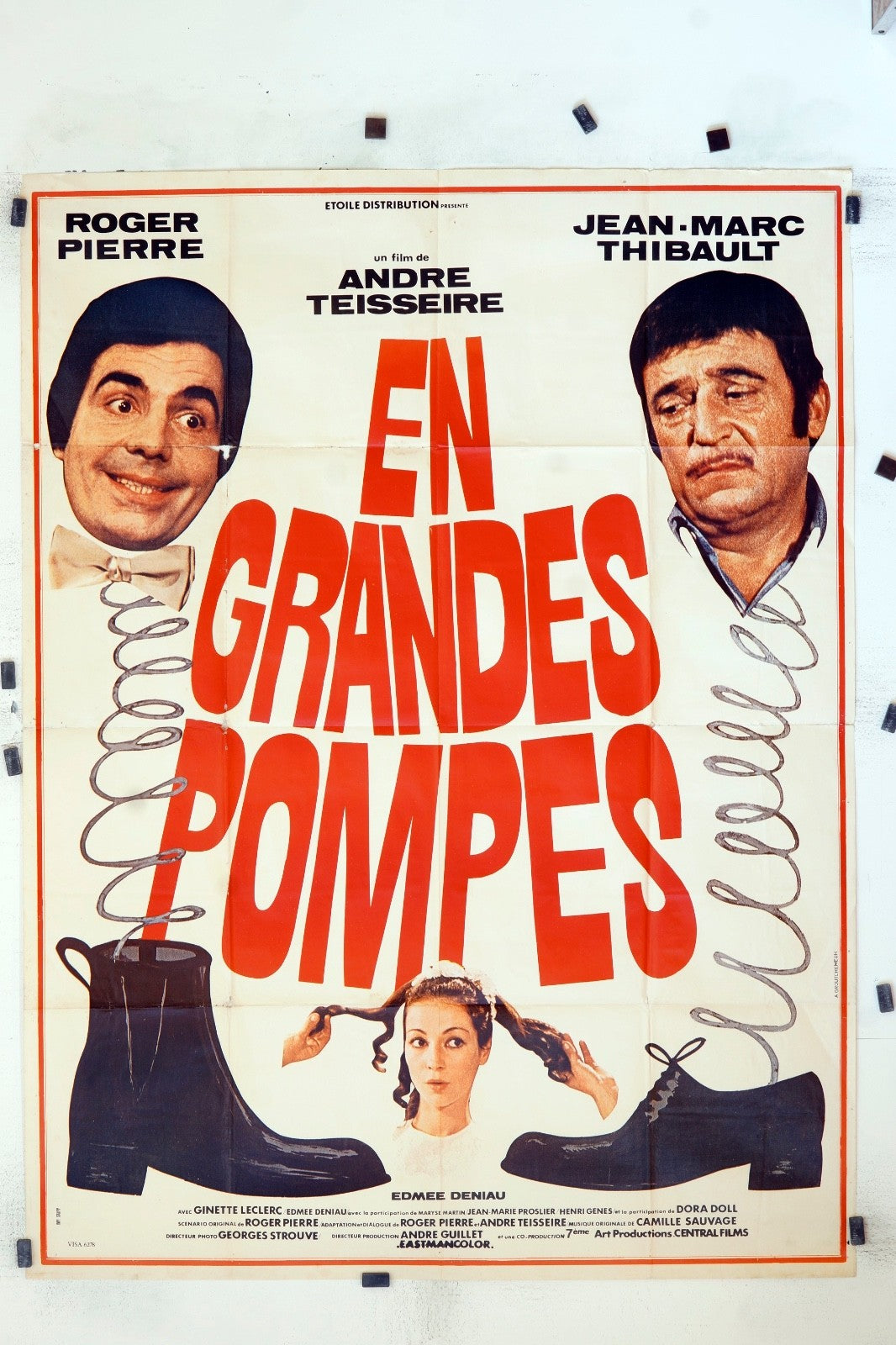 EN GRANDE POMPE ROGER PIERRE POSTER ORIGINAL 120x160