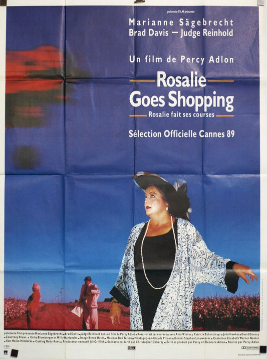 ROSALIE GOES SHOPPING POSTER ORIGINAL 120x160 BRAD DAVIS