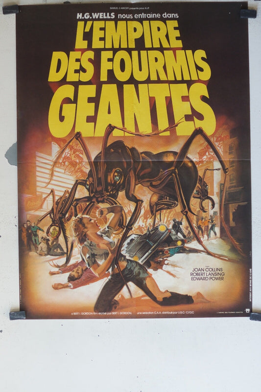 EMPIRE DES FOURMIS GEANTES (L’) MOVIE POSTER ORIGINAL (60X80) Joan collins 