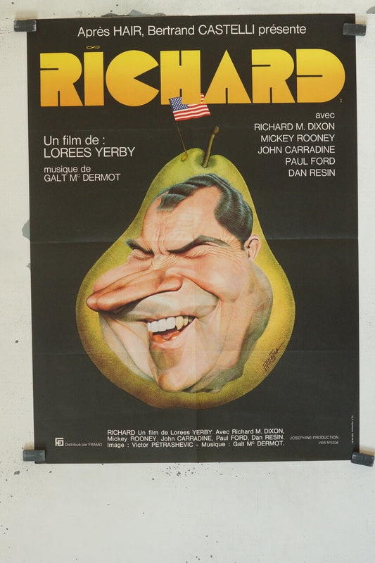 RICHARD MOVIE POSTER ORIGINAL (60X80) RICHARD M.DIXON – MICKEY ROONEY