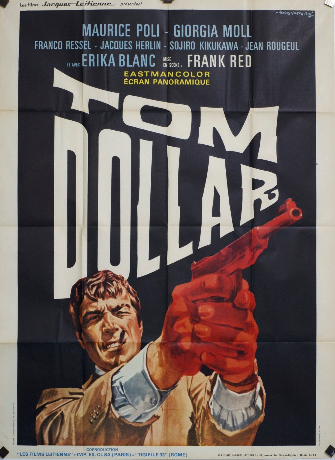 TOM DOLLAR MAURICE POLI MOVIE POSTER ORIGINAL 120x160