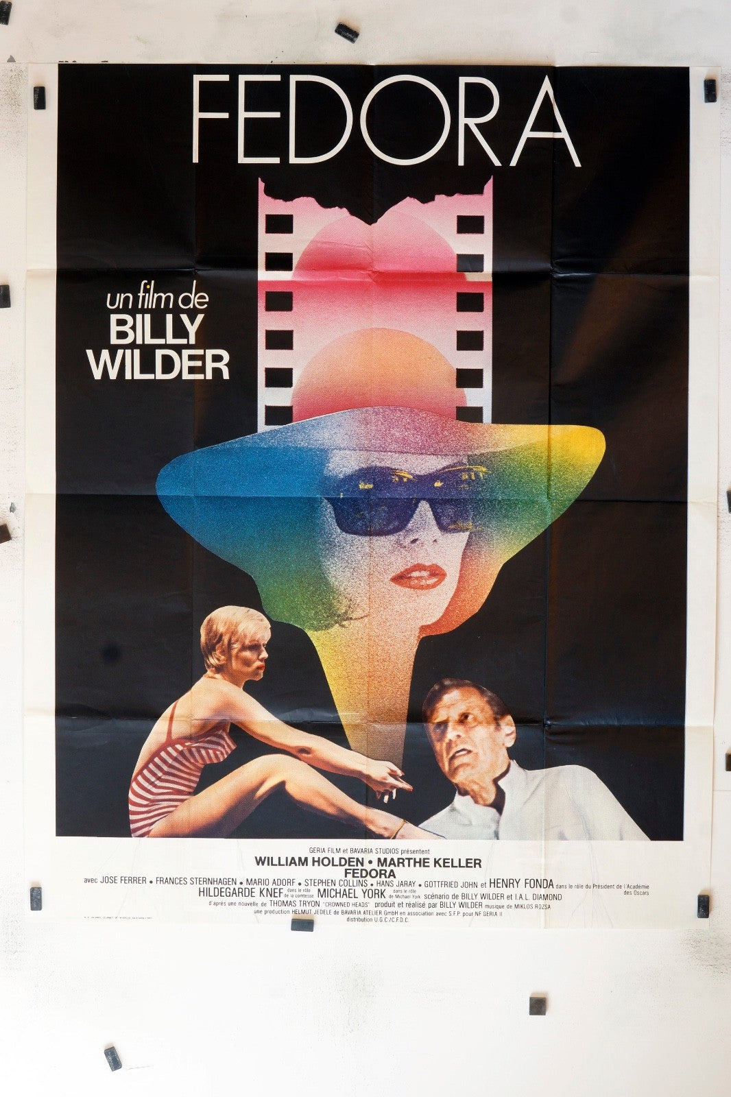 FEDORA BILLY WILDER (120X160), MOVIE POSTER ORIGINAL