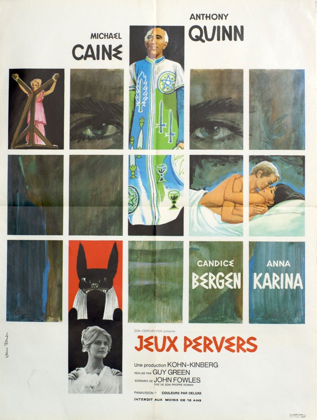  JEUX PERVERS (French Version) ORIGINAL 60x80 