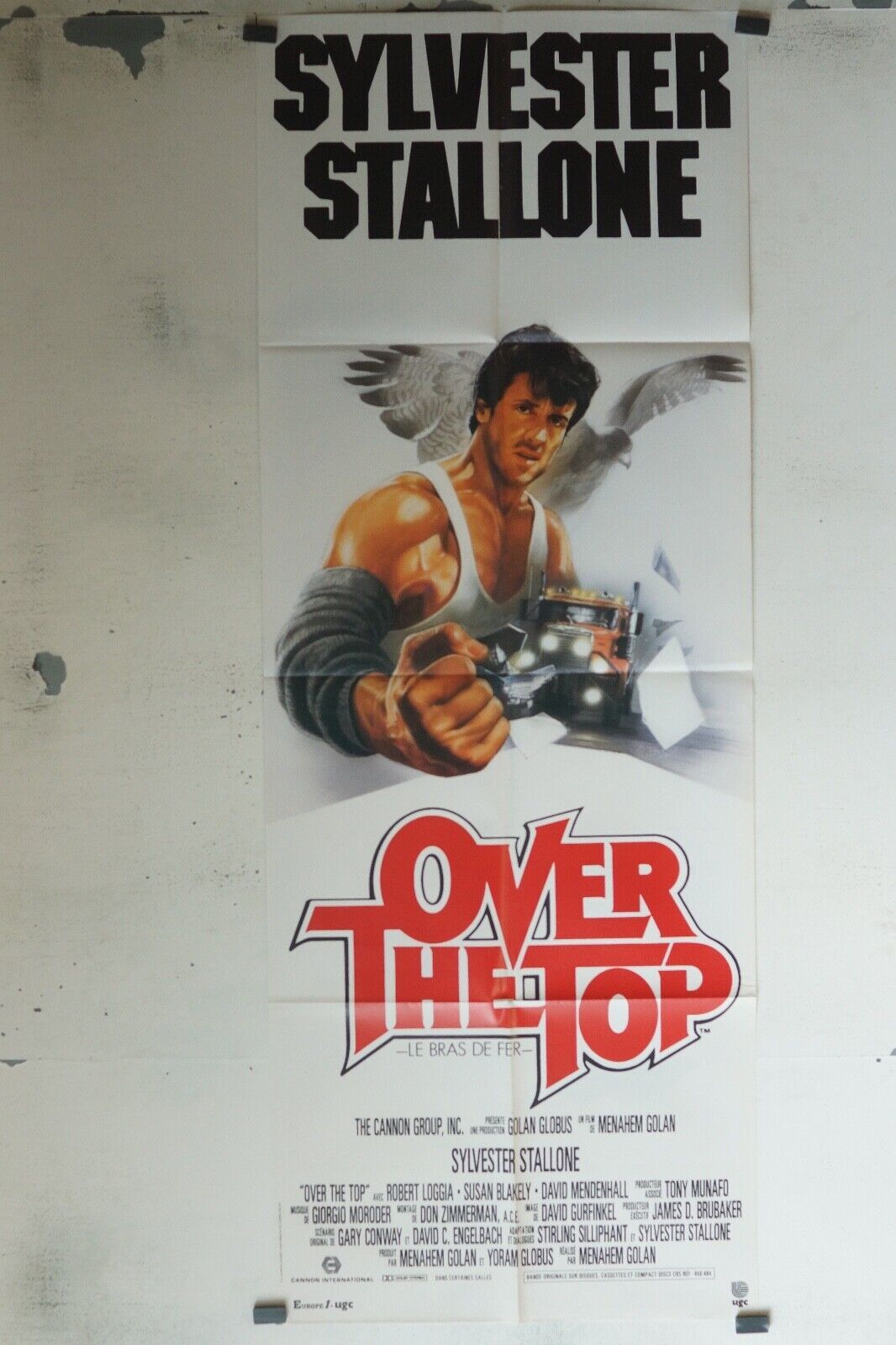 OVER THE TOP 60x160 ORIGINAL SYLVESTER STALLONE