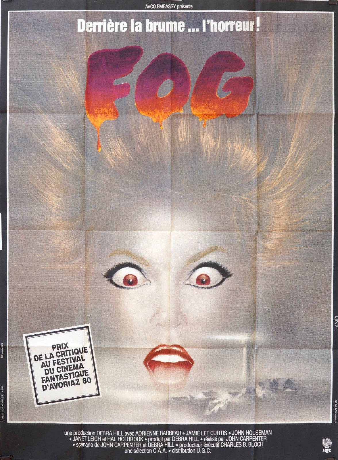 FOG ADRIENNE BARBEAU MOVIE POSTER ORIGINAL 120x160
