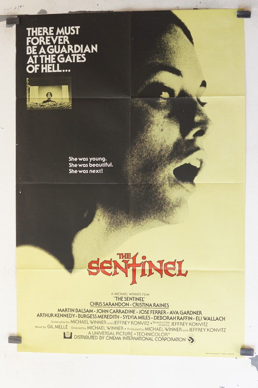 THE SENTINEL movie poster  ORIGINAL (69x103), Michael winner, Chris Sarandon