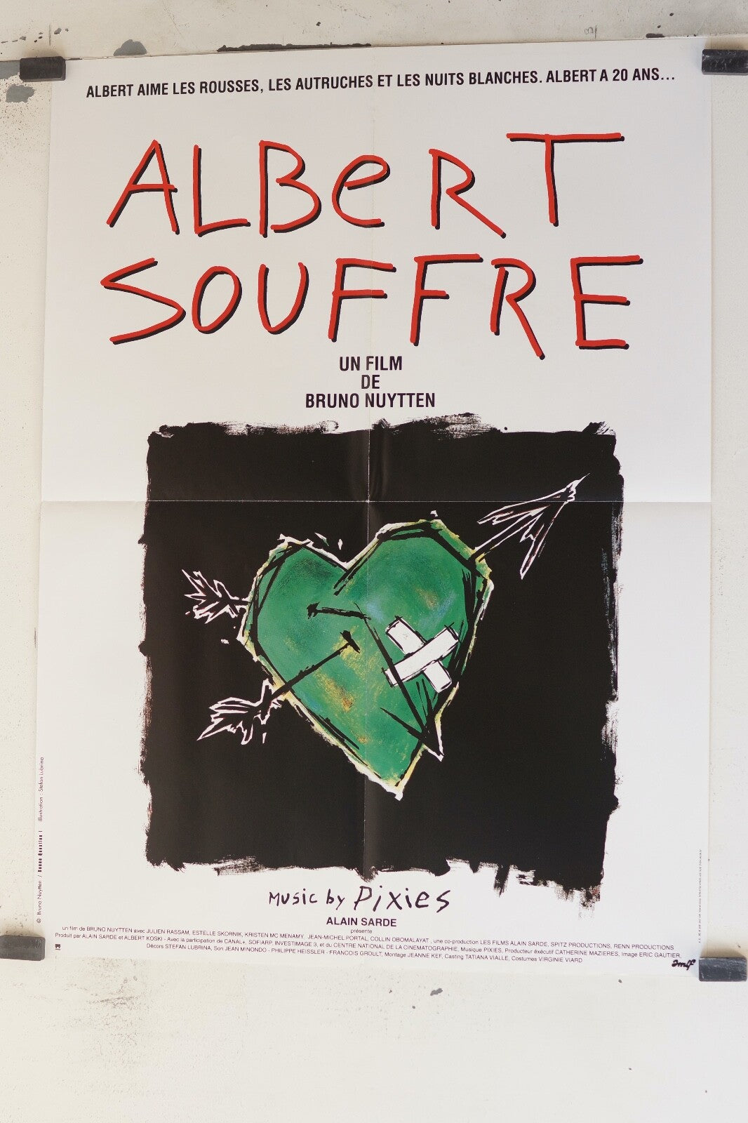 ALBERT SOUFFRE ORIGINAL MOVIE POSTER 57x80 Julien Rassam , Joséphine Fresson