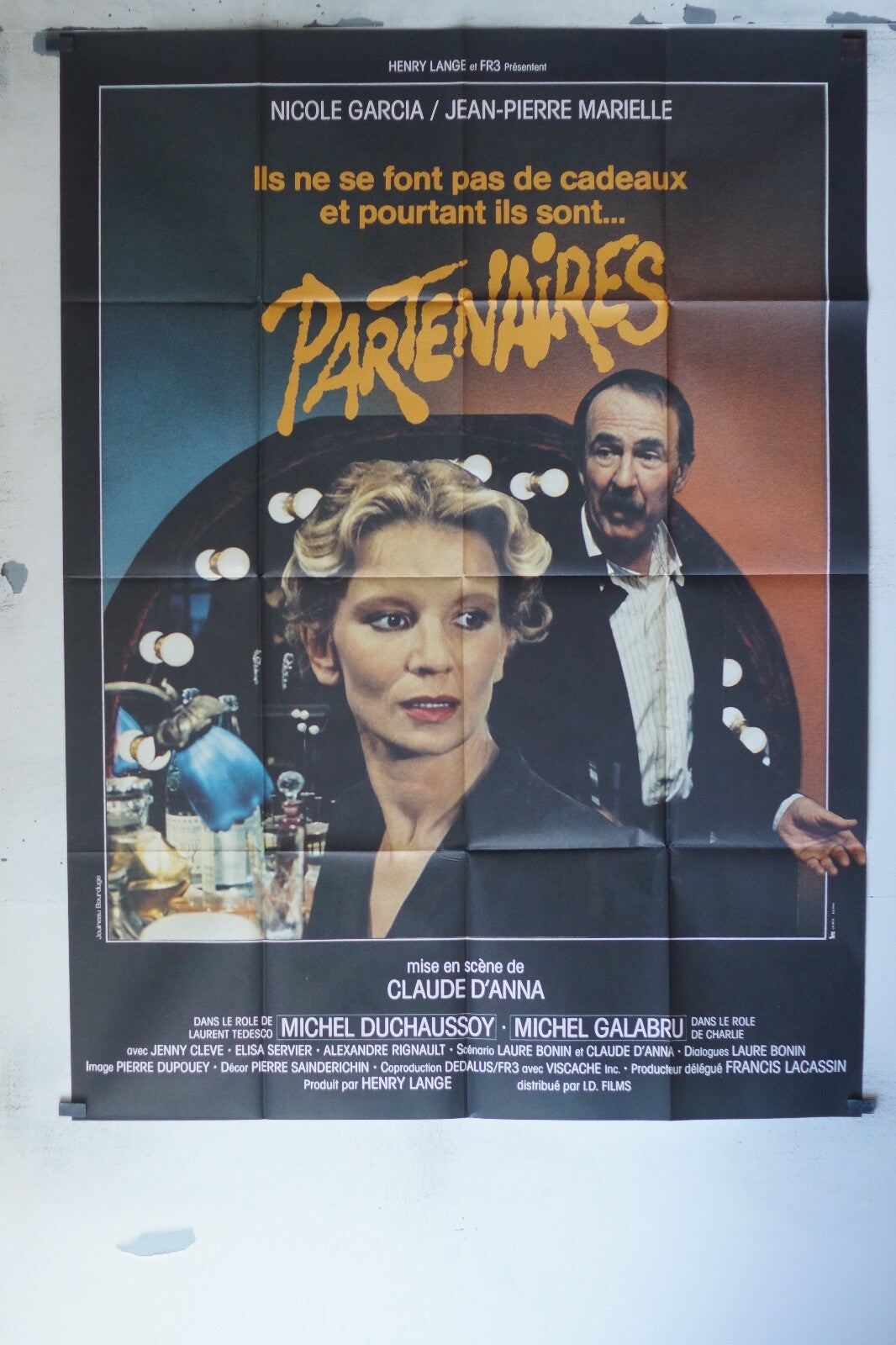 PARTENAIRES MOVIE POSTER ORIGINAL 120x160 NICOLE GARCIA