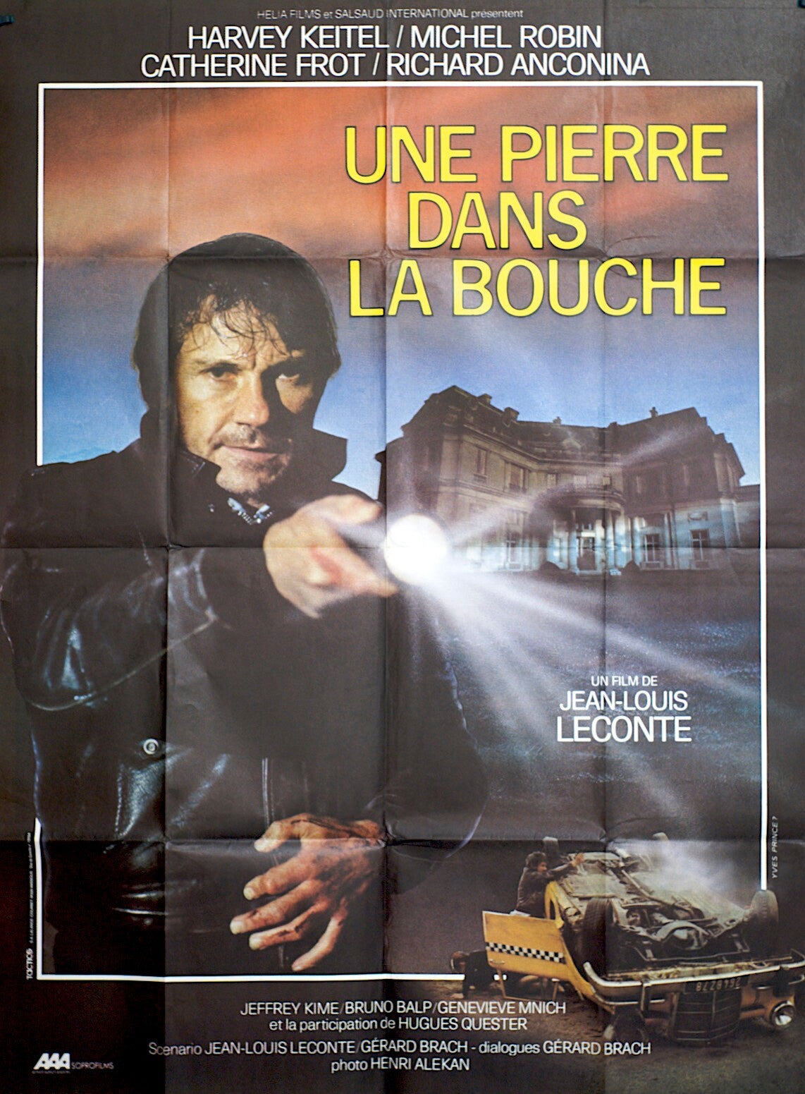UNE PIERRE DANS LA BOUCHE MOVIE POSTER ORIGINAL 120x160 HARVEY KEITEL