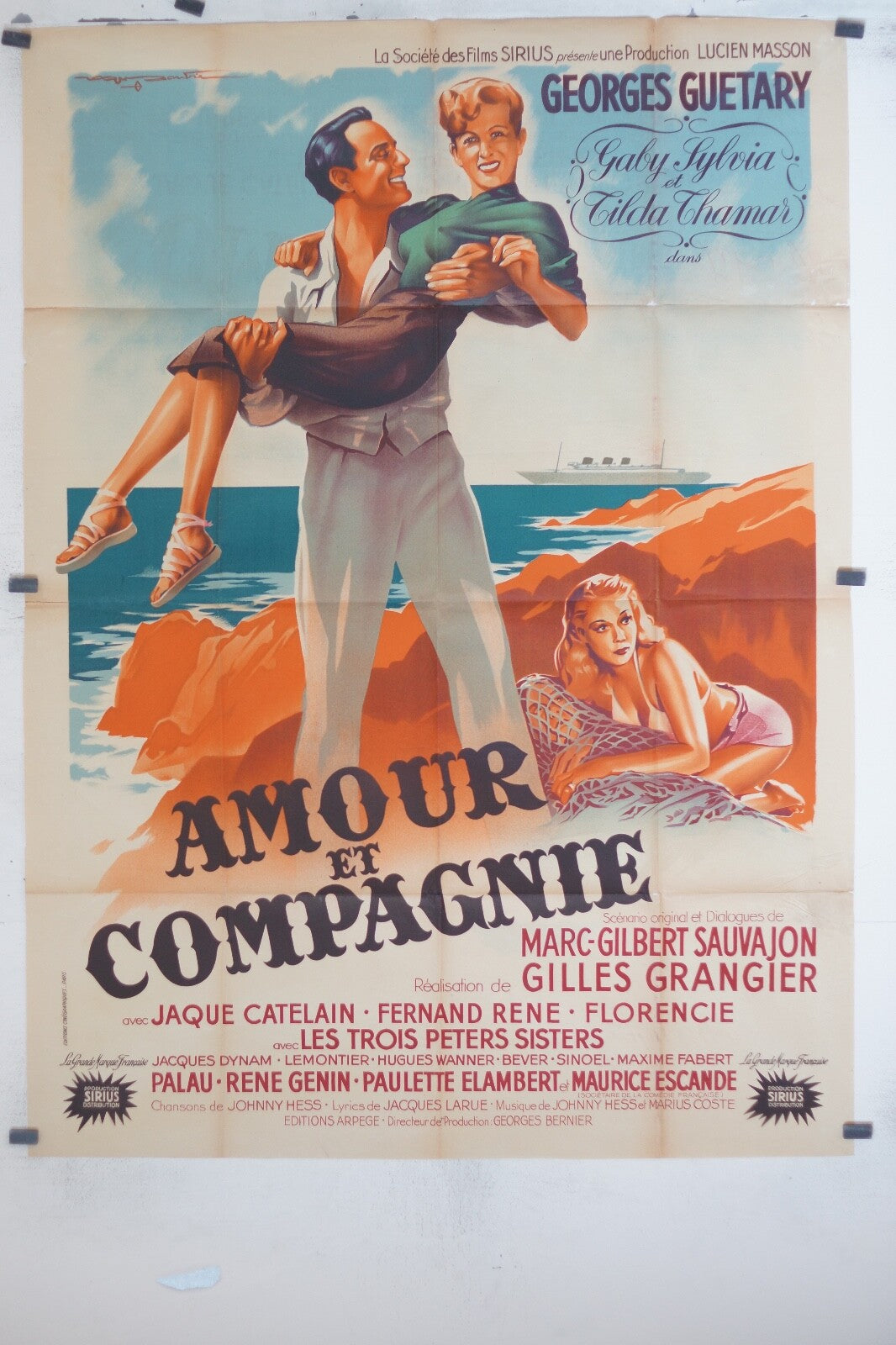 AMOUR ET COMPAGNIE ORIGINAL 120x160