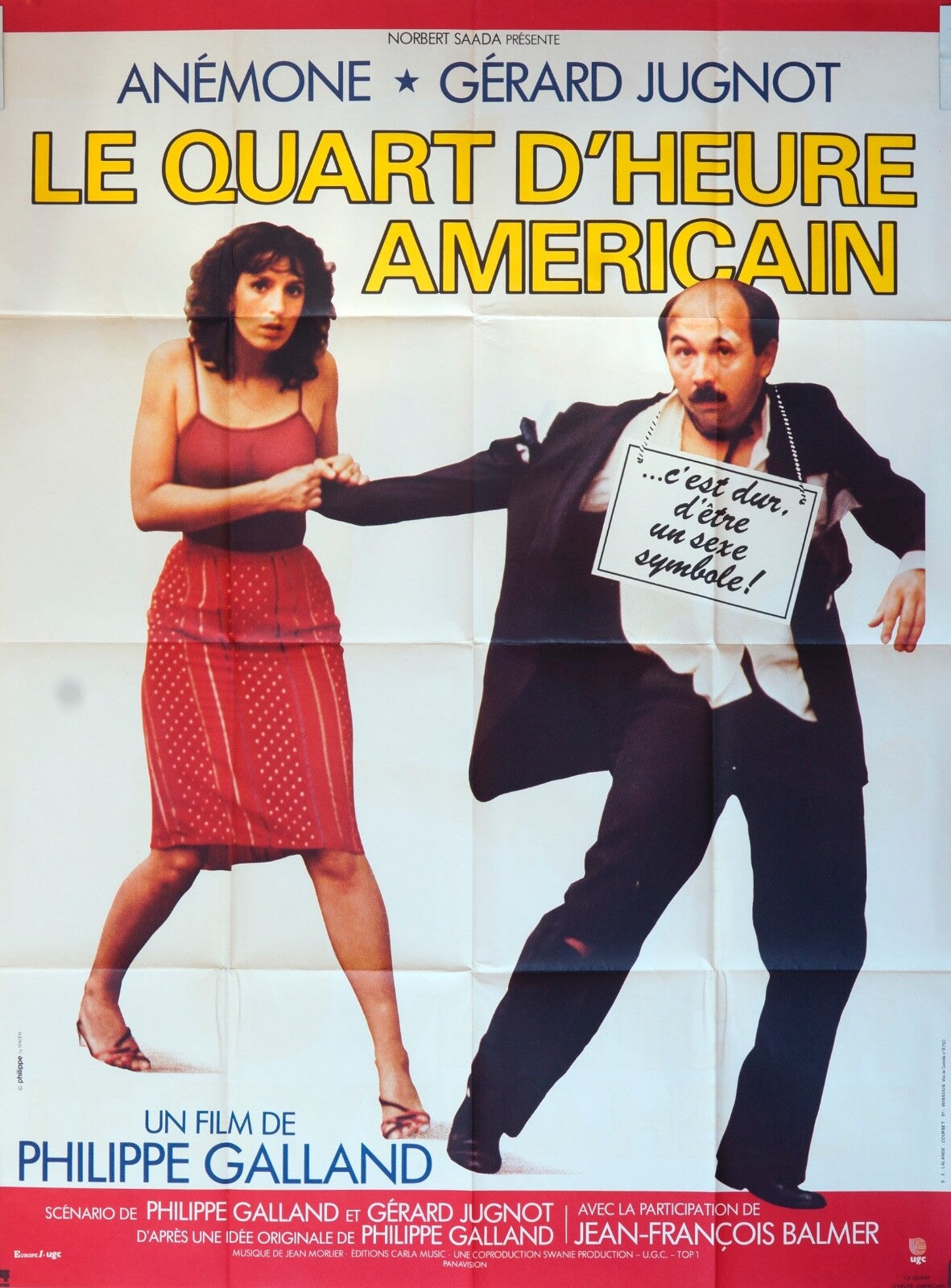 LE QUART D’HEURE AMERICAIN 120X160 POSTER ORGINAL