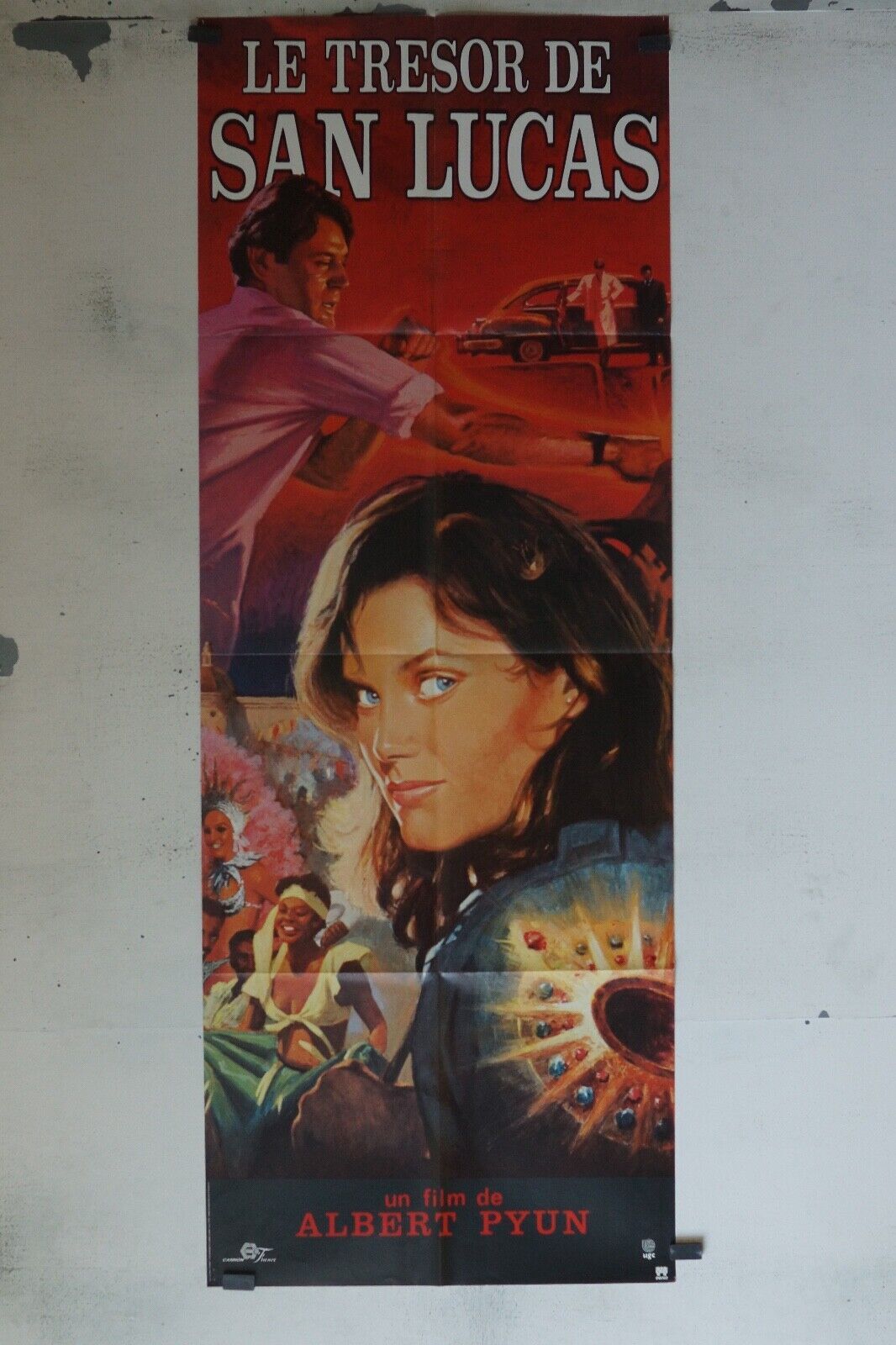 LE TRÉSOR DE SAN LUCAS MOVIE POSTER ORIGINAL 60x160