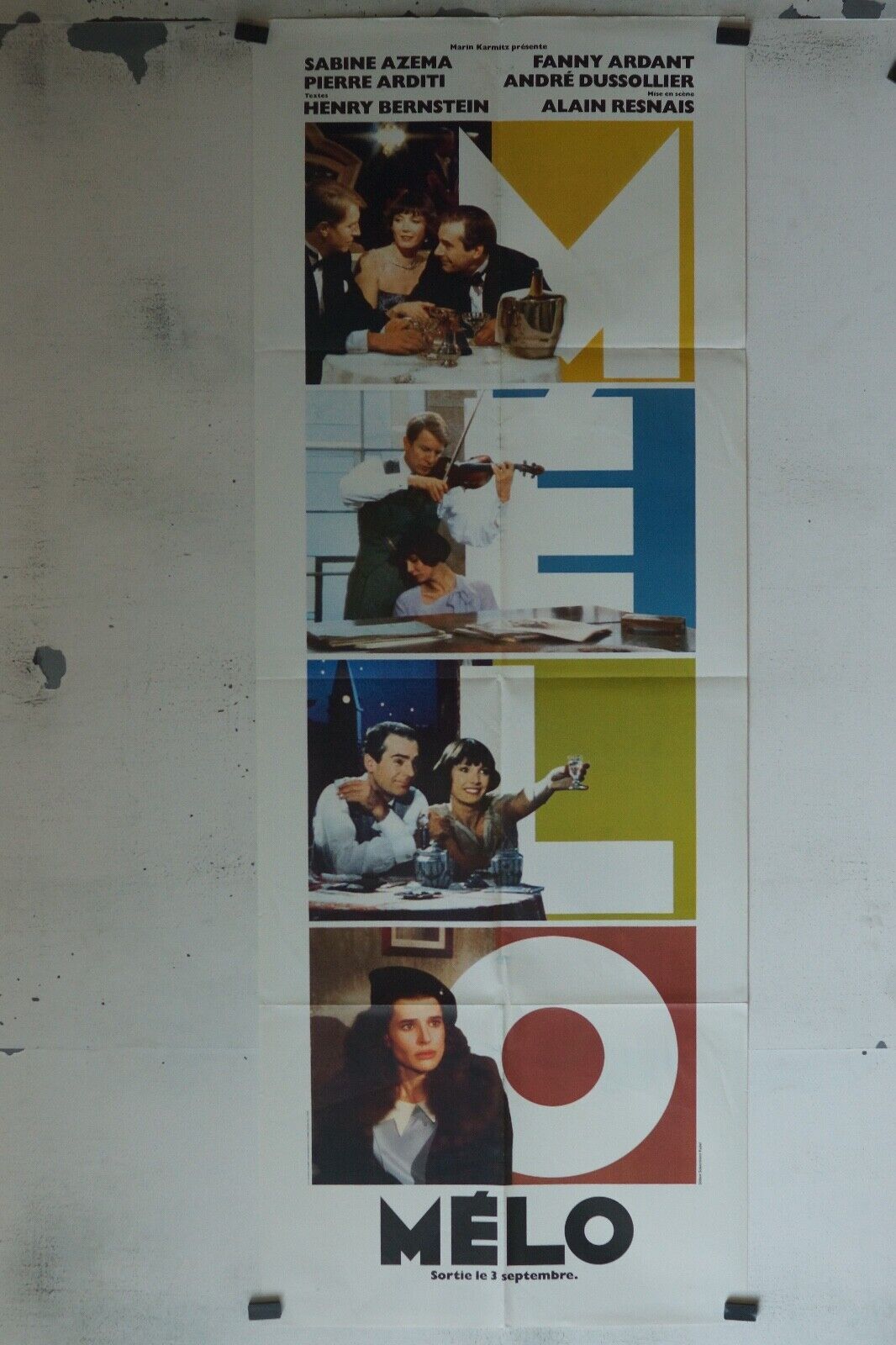 MÉLO MOVIE POSTER ORIGINAL 60x160