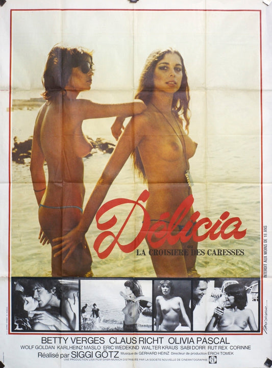 DELICIA BETTY VERGES MOVIE POSTER ORIGINAL120x160