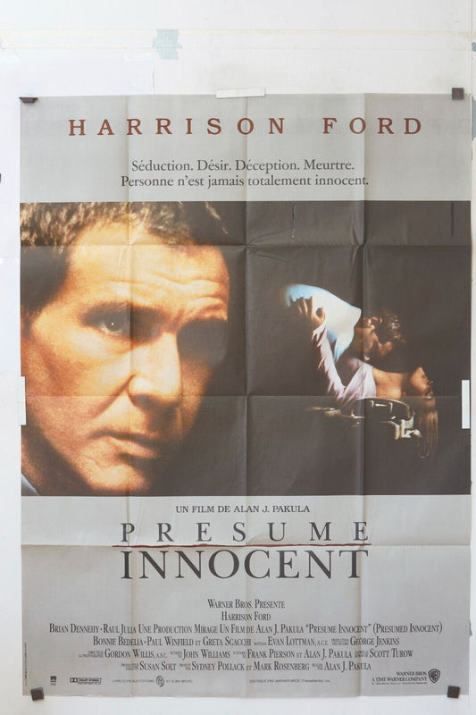 PRÉSUMÉ INNCOCENT MOVIE POSTER ORIGINAL 120x160 HARRISON FORD