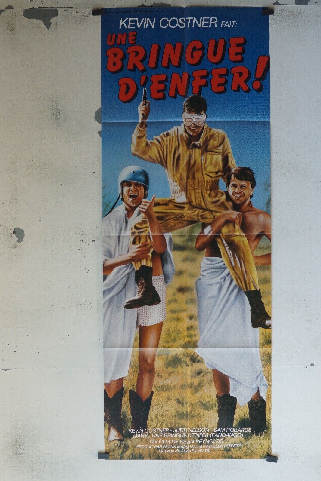 UNE BRINGUE D’ENFER POSTER ORIGINAL 60x160 KEVIN COSTNER