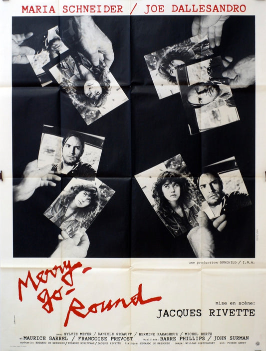 MERRY GO ROUND  MARIA SCHNEIDER MOVIE POSTER ORIGINAL 120x160