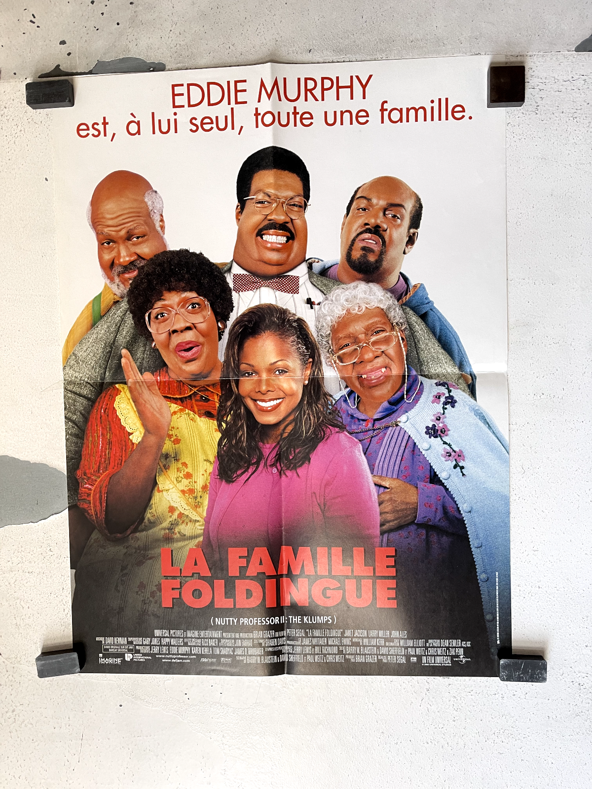 LA FAMILLE FOLDINGUE POSTER ORIGINAL (40X60) EDDIE MURPHIE