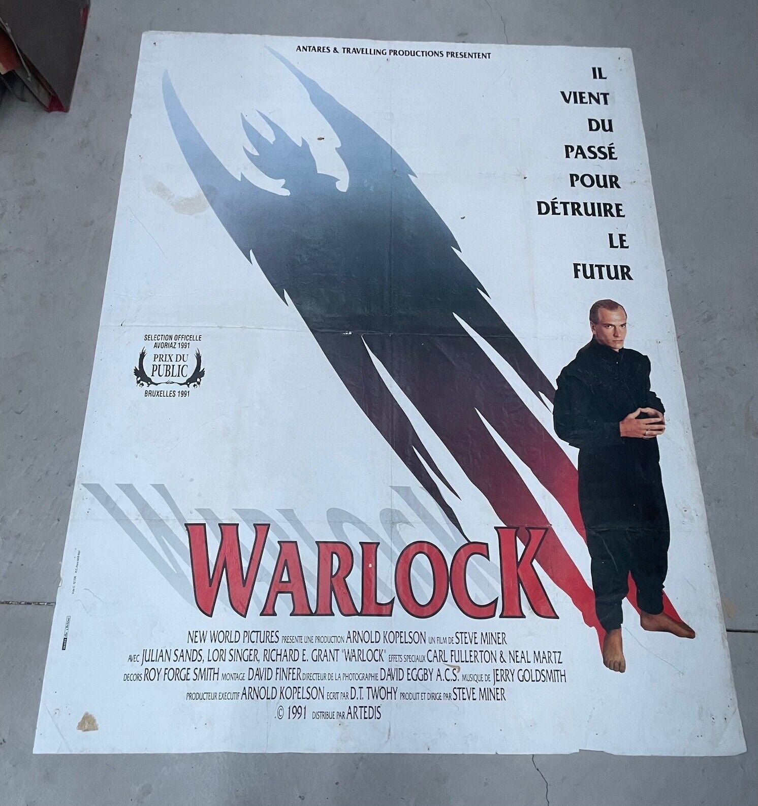 WARLOCK ORIGINAL 120x160 JULIAN SANDS