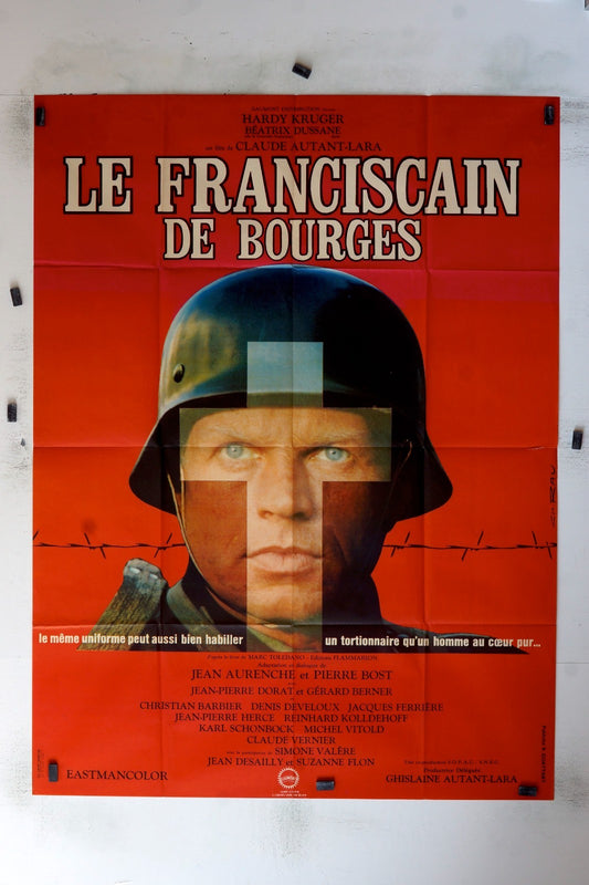 LE FRANCISCAIN DE BOURGES, CHRISTIAN BARBIER, MOVIE POSTER ORIGINAL (120x160)