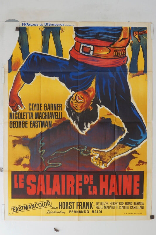 LE SALAIRE DE LA HAINE MOVIE POSTER ORIGINAL 120x160 HORST FRANK