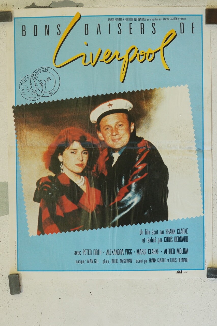 BONS BAISERS DE LIVERPOOL ORIGINAL 40x60 PETER FIRTH – ALEXANDRA PIGG