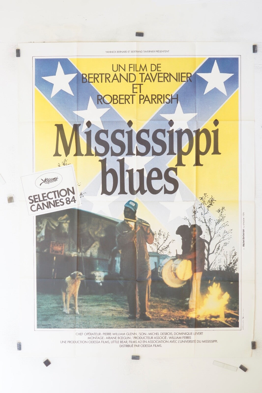 MISSISSIPPI BLUES BERTRAND TAVERNIER MOVIE POSTER ORIGINAL 120x160
