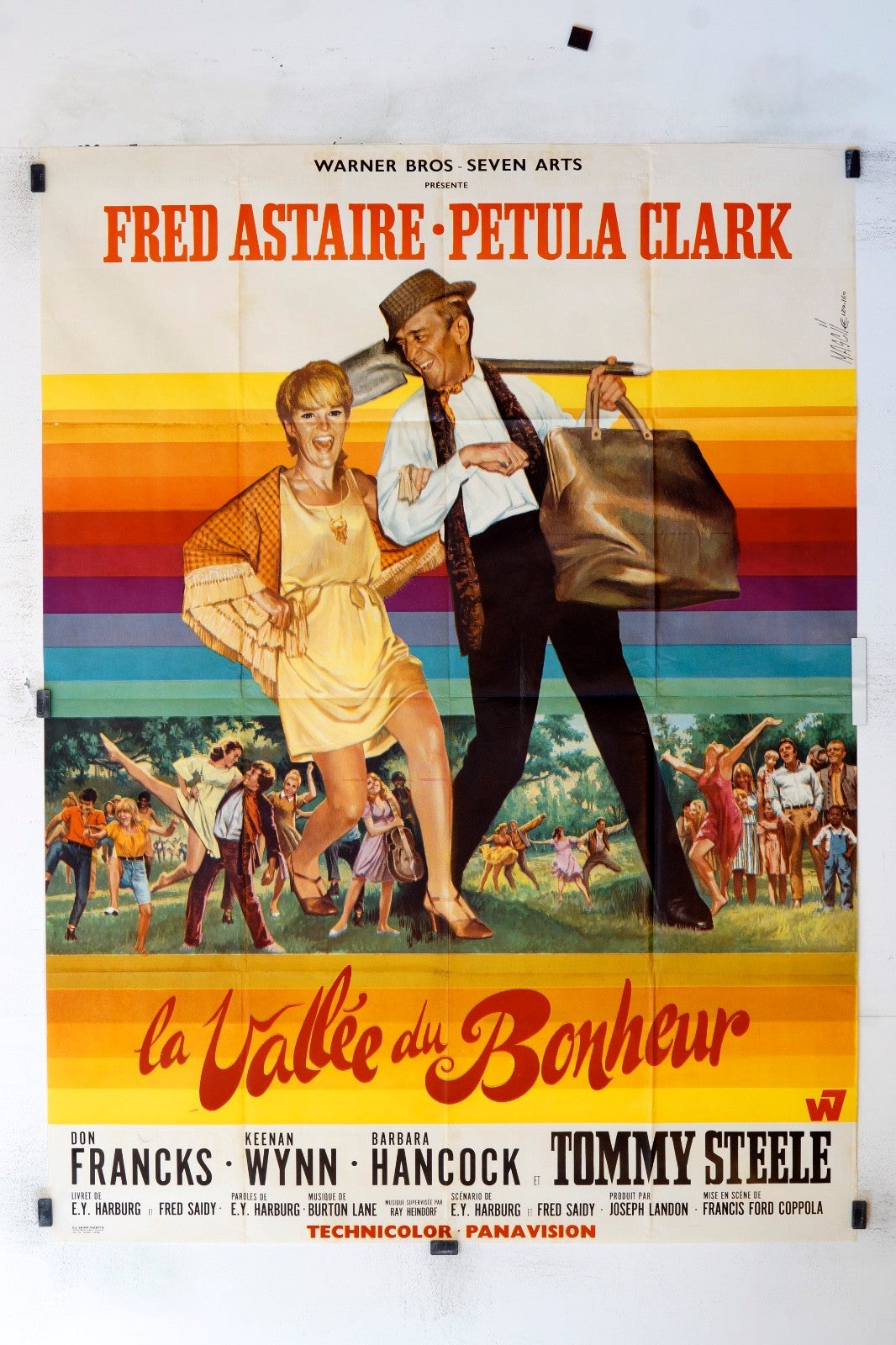 LA VALLÉE DU BONHEUR FRED ASTAIRE MOVIE POSTER 120x160