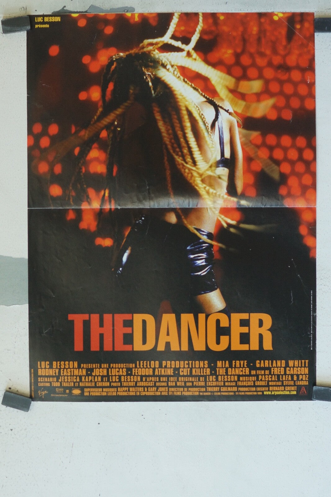 THE DANCER ORIGINAL 40x60 LUC BESSON – MIA FRYE