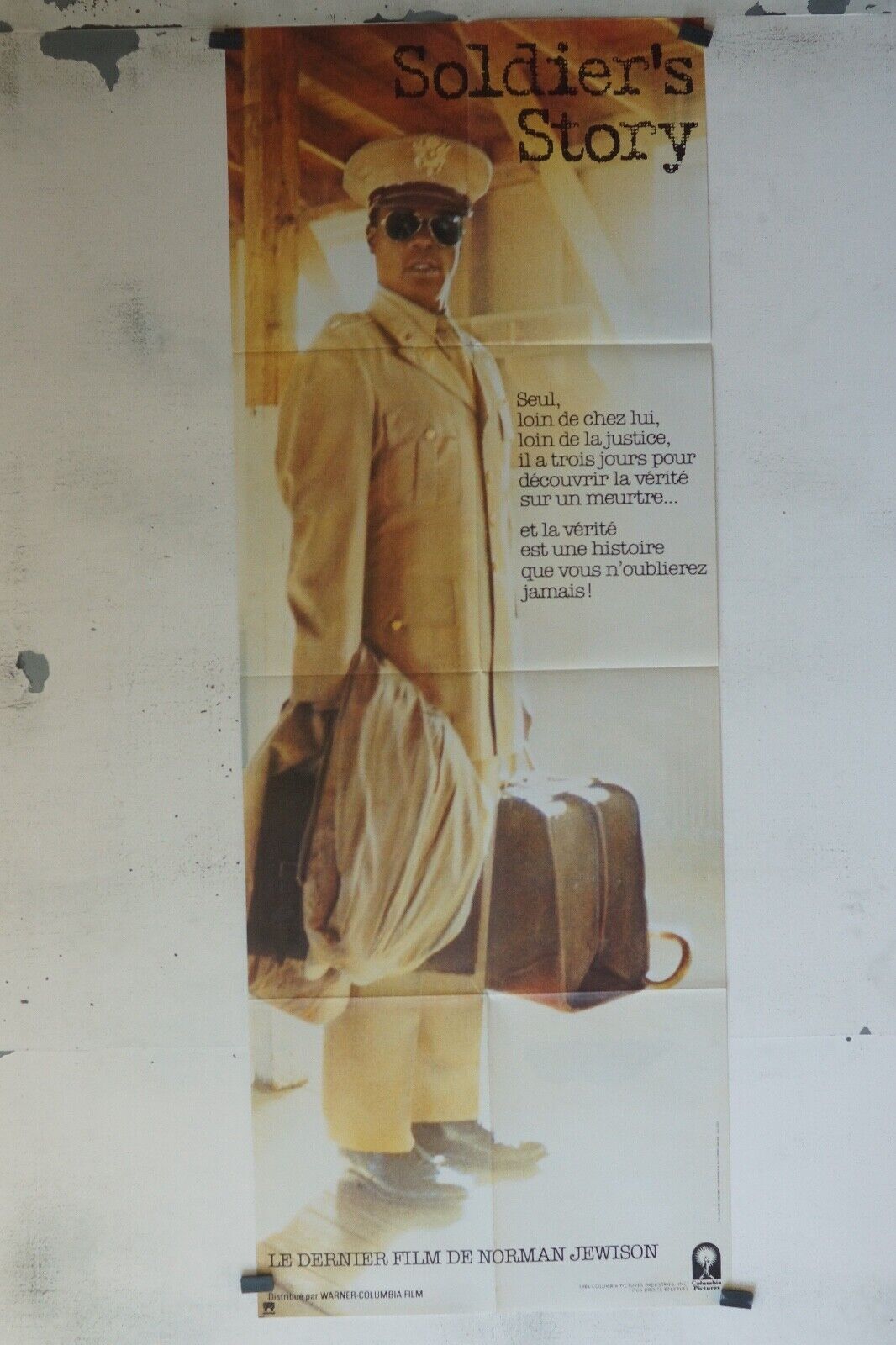 SOLDIER’S STORY POSTER ORIGINAL 60x160 NORMAN JAWISON