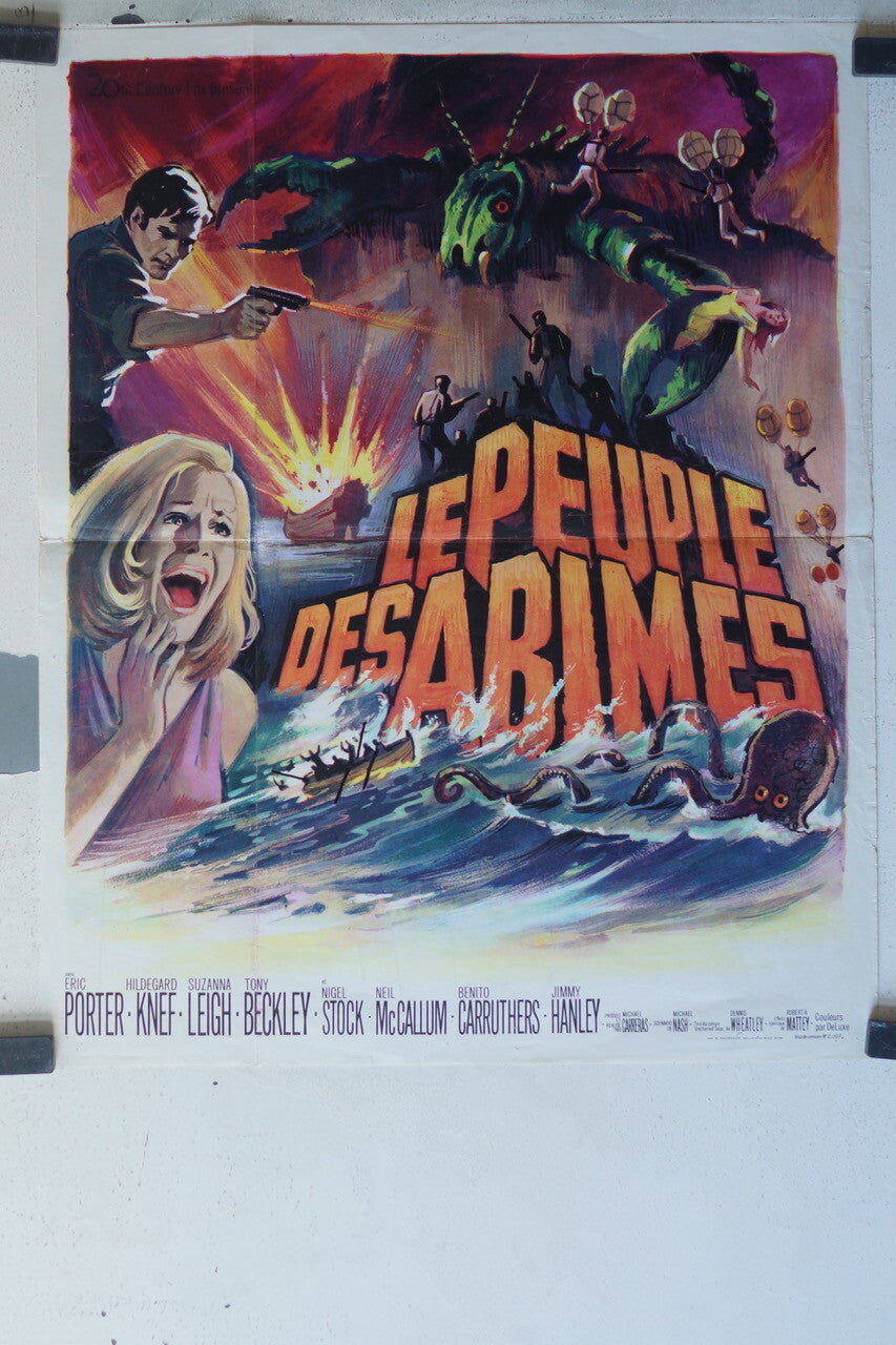 PEUPLE DES ABIMES (LE) ORIGINAL MOVIE POSTER 45x60
