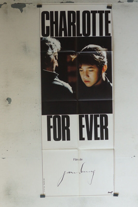 FOR EVER 60x160 ORIGINAL POSTER CHARLOTTE GAINSBOURG