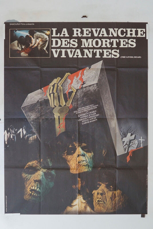 LA REVANCHE DES MORTES VIVANTES MOVIE POSTER ORIGINAL 120X160 KATHRYN CHARLY