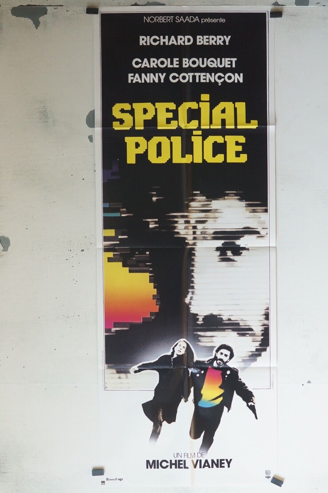 SPECIAL POLICE POSTER ORIGINAL (60x160) RICHARD BERRY