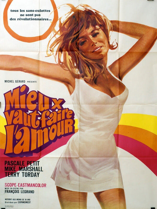 MIEUX VAUT FAIRE L’AMOUR MOVIE POSTER ORIGINAL120x160 PASCALE PETIT