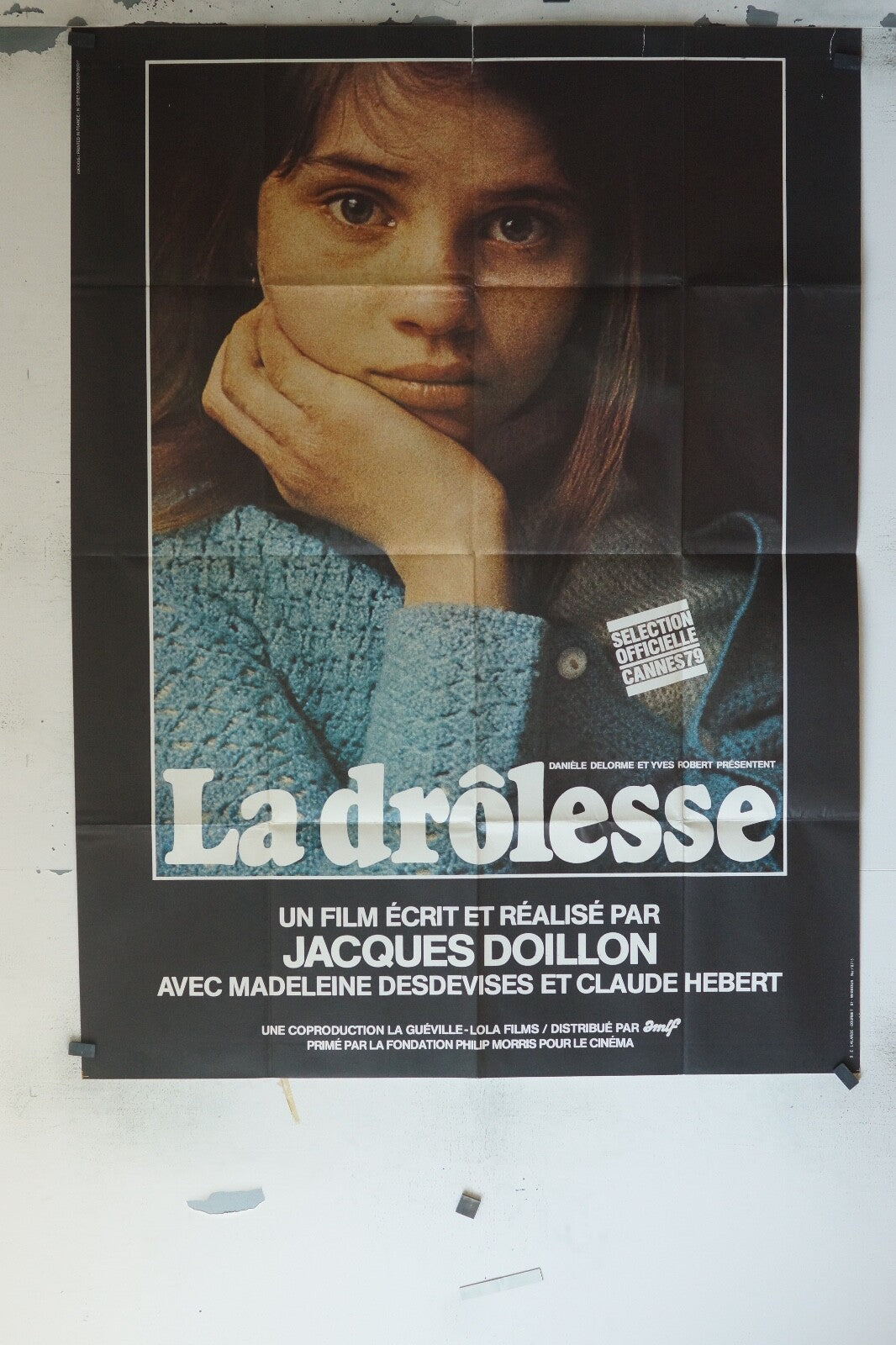 LA DRÔLESSE MOVIE POSTER ORIGINAL 120x160 MADELEINE DESDEVISES