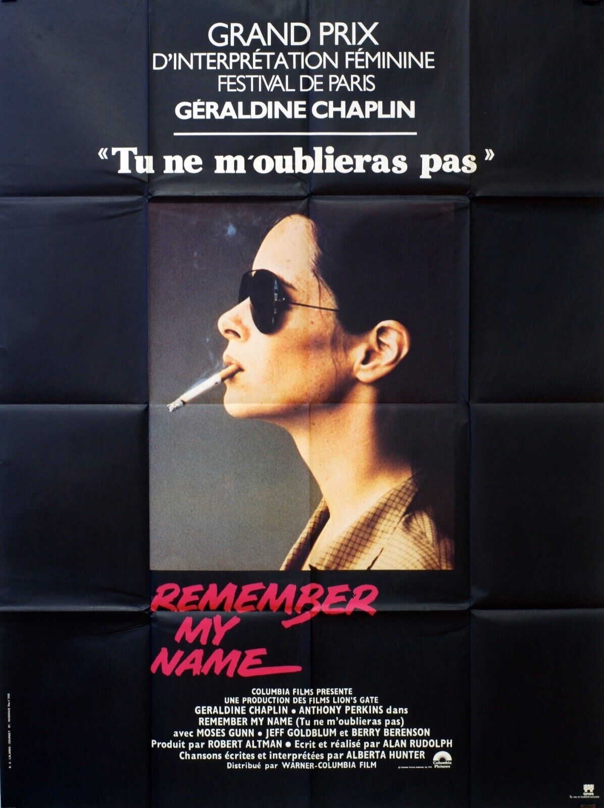 REMEMBER MY NAME « TU NE M’OUBLIERAS PAS» MOVIE POSTER ORIGINAL 120x160