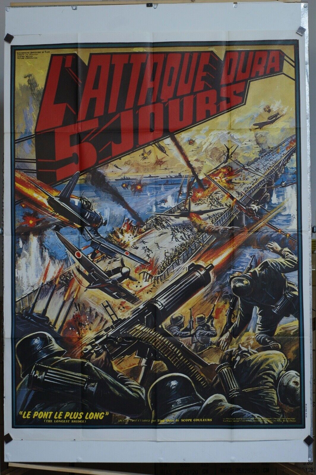 L’ATTAQUE DURA 5 JOURS POSTER EROTIC (120X160)