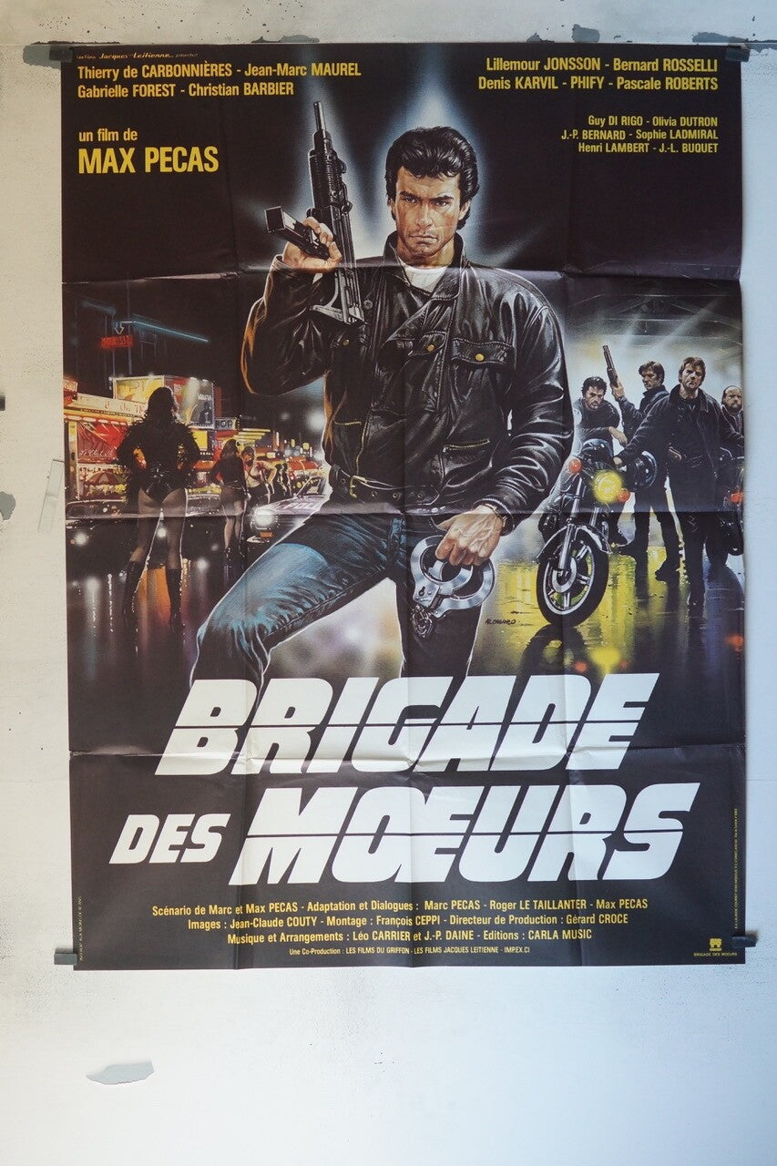 BRIGADE DES MOEURS POSTER ORIGINAL120x160 MAX PECAS