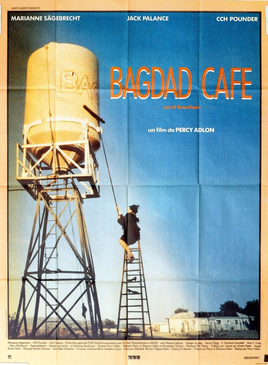 BAGDAD CAFÉ, MOVIE POSTER 120X160, JACK PALANCE