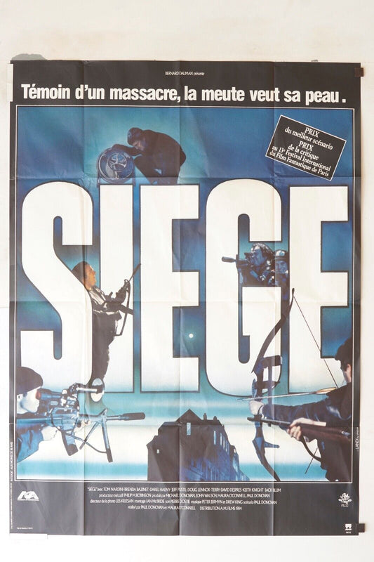 SIÈGE MOVIE POSTER ORIGINAL 120x160 TOM NARDINI
