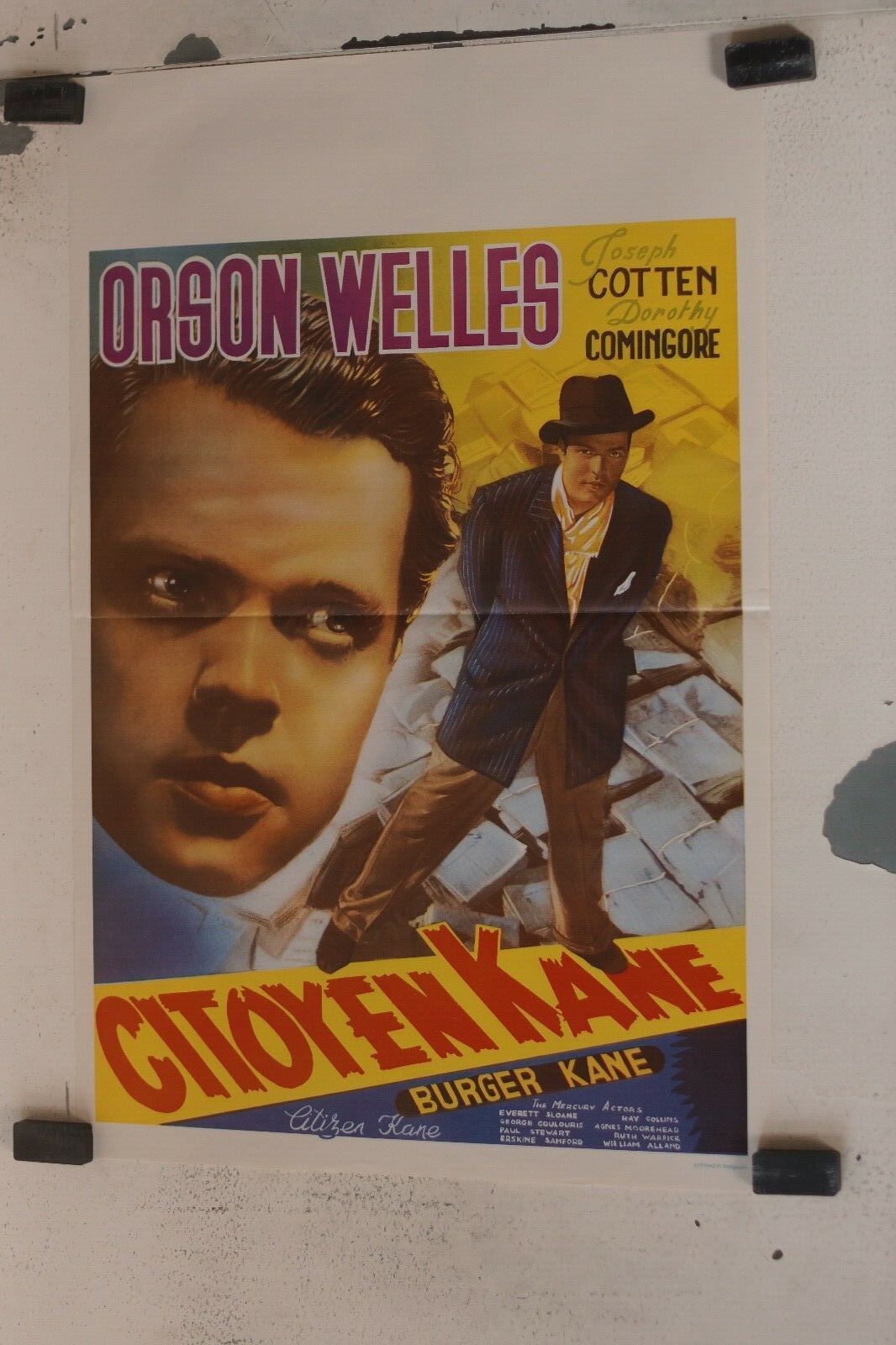 CITOYEN KANE (Belge) ORIGINAL 30x55
