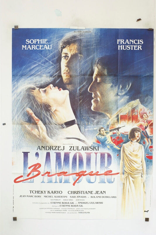 L’AMOUR BRAQUE MOVIE POSTER ORIGINAL 120x160 SOPHIE MARCEAU