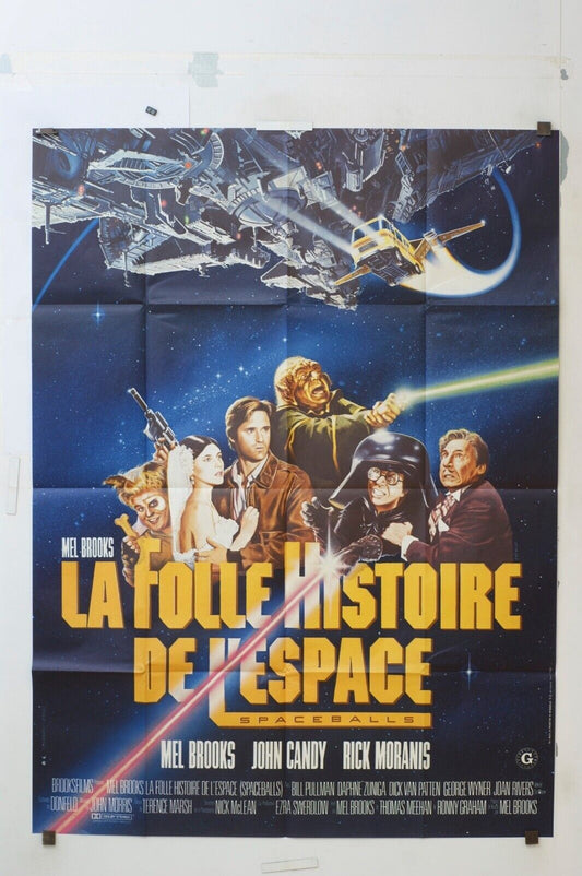 LA FOLLE HISTOIRE DE L’ESPACE MOVIE POSTER ORIGINAL 120x160 MEL BROOKS