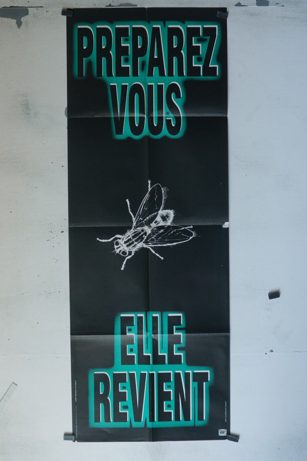 PRÉPAREZ-VOUS ELLE REVIENT ORIGINAL POSTER (60X160)