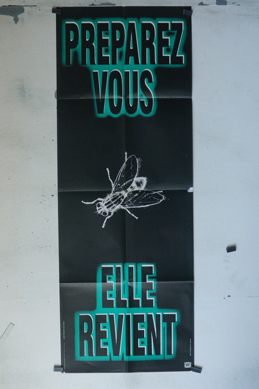PRÉPAREZ-VOUS ELLE REVIENT ORIGINAL POSTER (60X160)