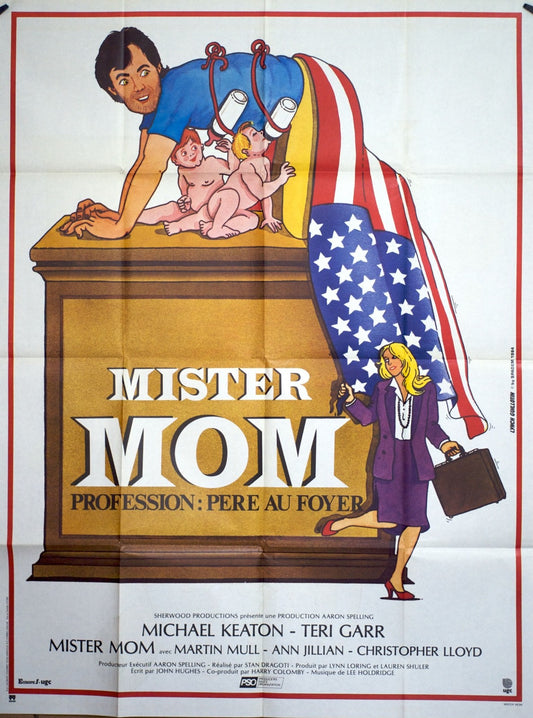 MISTER MOM MICHAEL KEATON MOVIE POSTER ORIGINAL 120x160